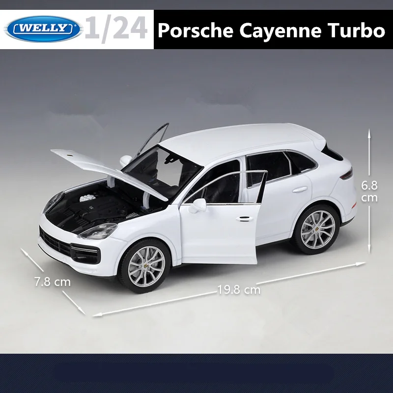 Модель автомобиля из сплава WELLY 1:24 Porsche Cayenne