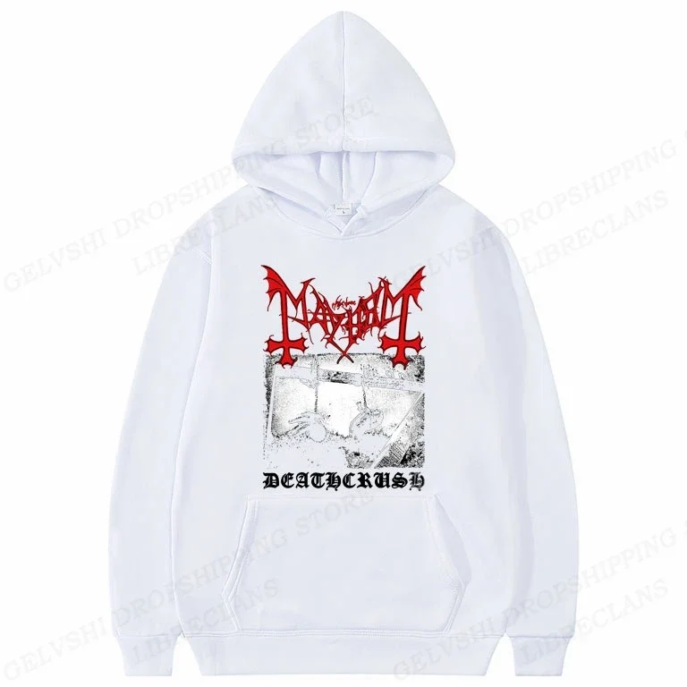 Толстовка Rapper Mayhem Deathrush Мужская модная толстовка уличный пуловер с капюшоном в
