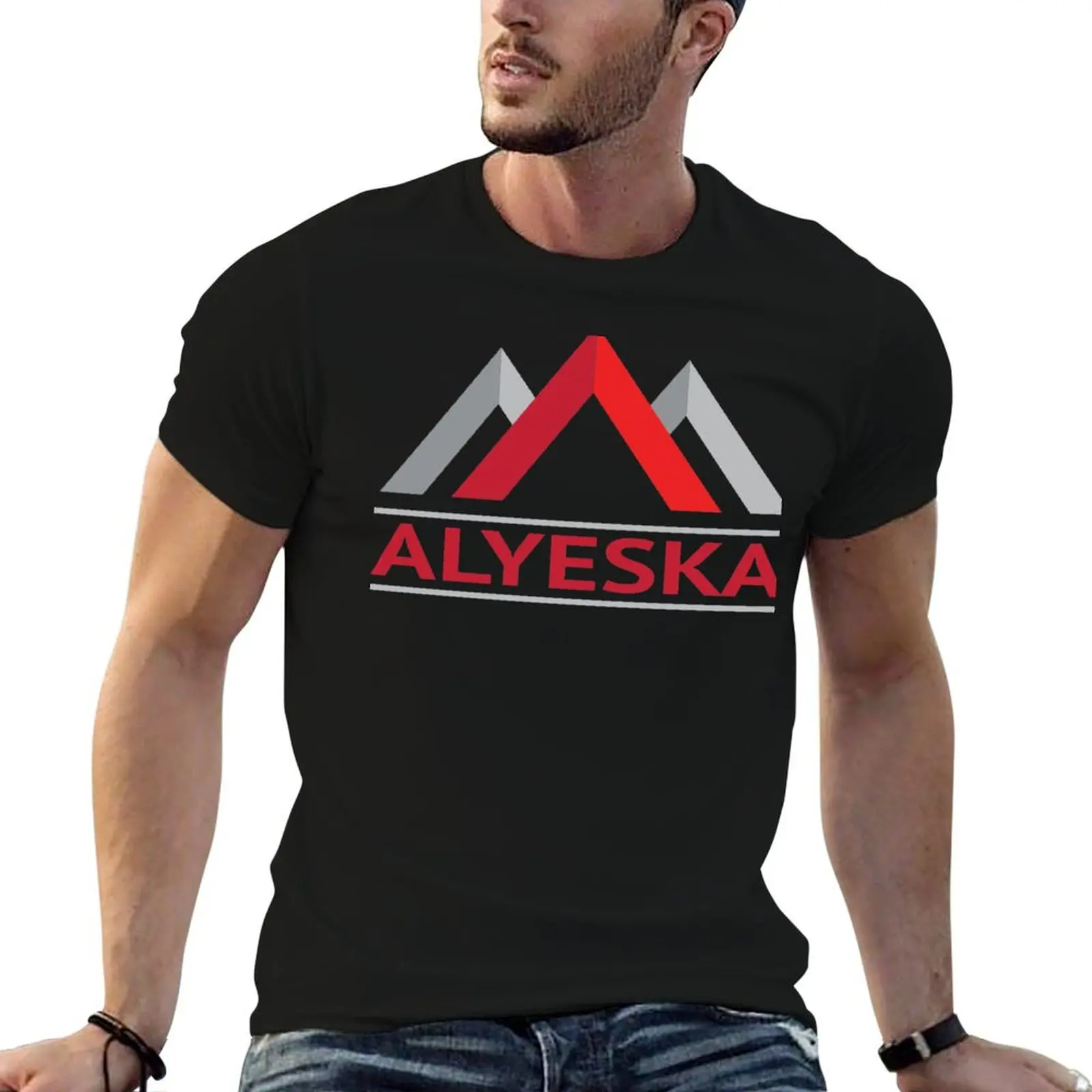 Alyeska Alaska горные лыжные наклейки наклейка горы Denali Area футболка для сноуборда