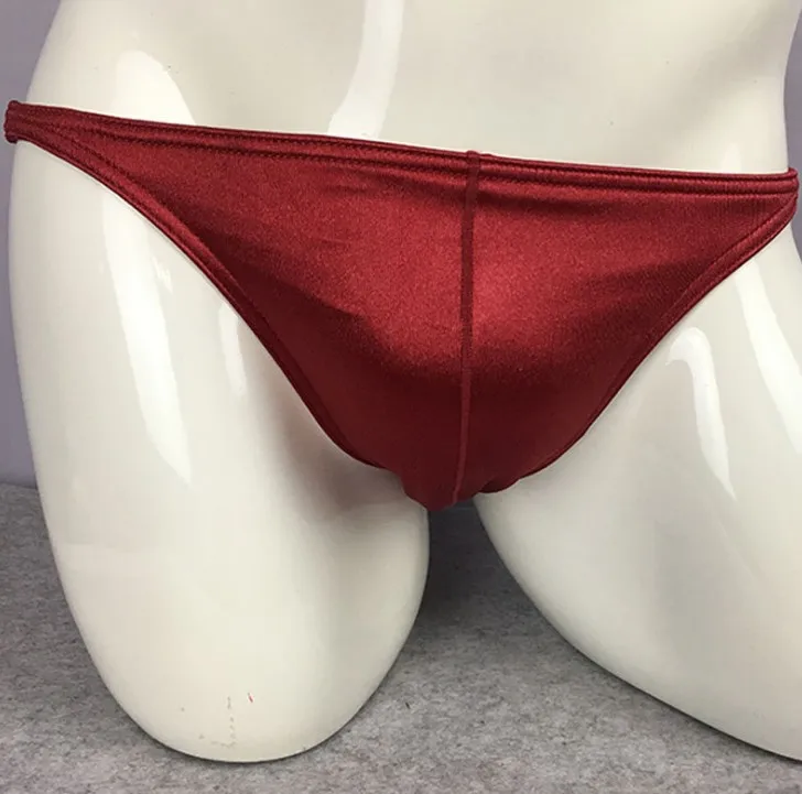 

Men's bodybuilding competition briefs fitness high-elastic underwear with low waist and thin sides sexy muscle for men YY01
