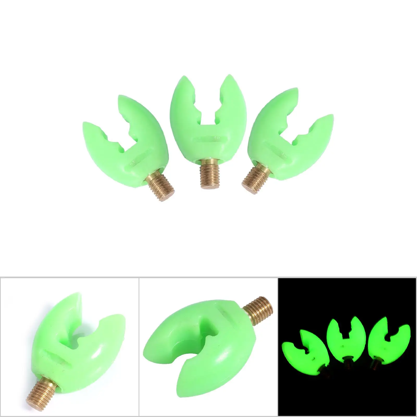 

3 шт., пластиковые U-образные держатели для удочек