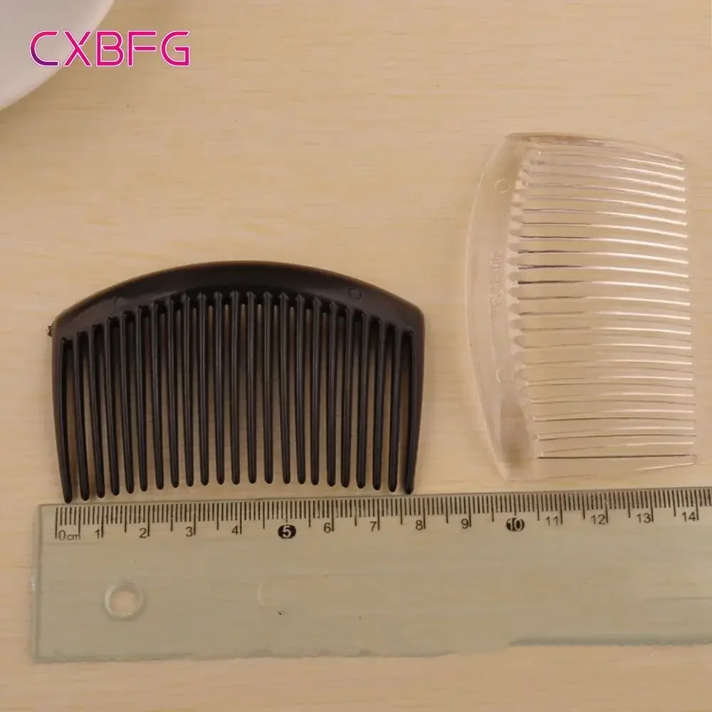 5 шт./лот пластиковые расчески с 23 зубьями вставленные заколки для волос сделай