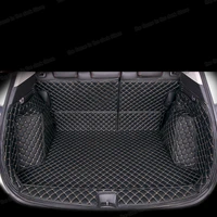 leather car trunk mat for honda hr v hrv vezel 2015 2016 2017 2018 2019 2020 2021 interior accessories cargo cover 2022 rear