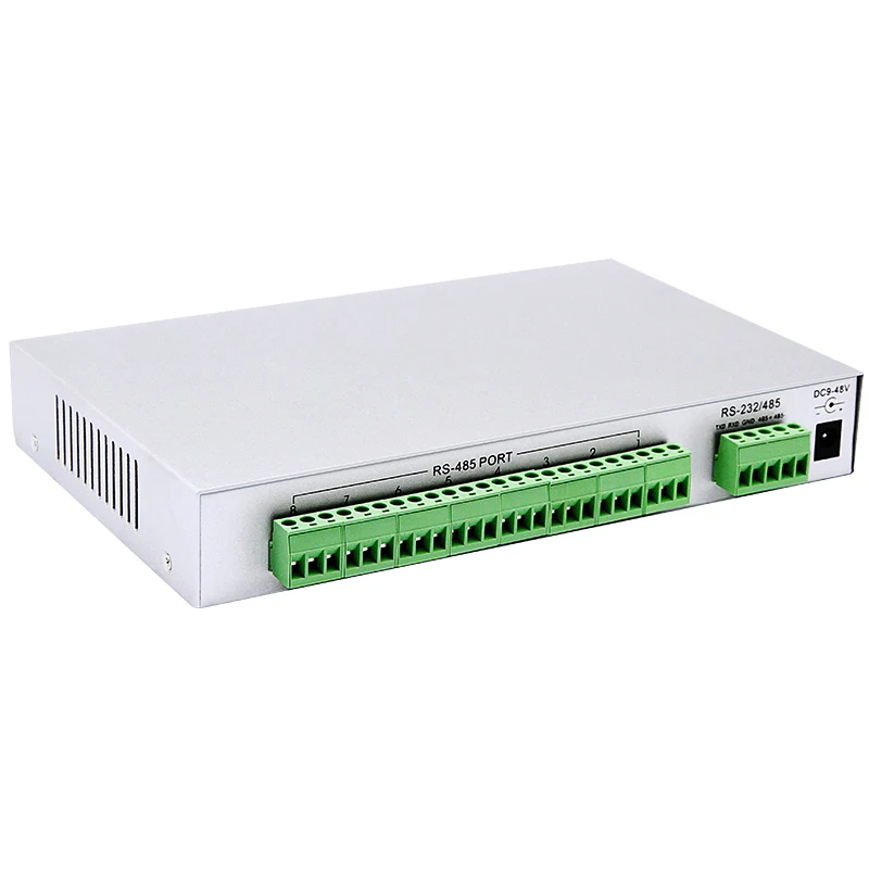 Фото UOTEK промышленного класса RS-232 RS232 RS-485 на 8-портовый концентратор RS485 с оптоэлектронной изоляцией Асинхронный полудуплексный UT-1208 №3