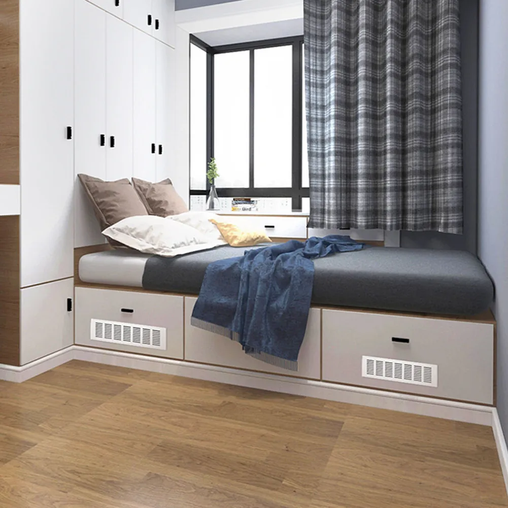 

Wardrobe Air Vent Ventilation Grille Home Improvement Practical Silver Waterproof 150x300mm 150x400mm Aluminum Alloy 150x225mm