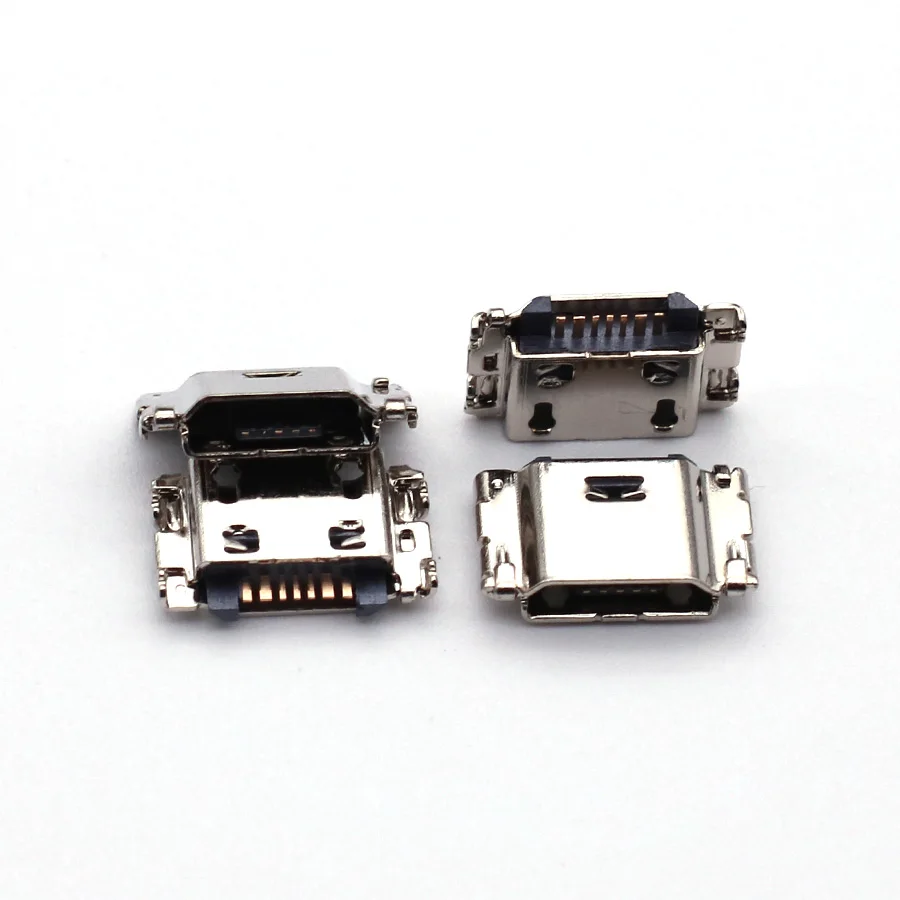 50 шт. 7-контактный зарядный порт для Samsung J5 J500G J5008 J6 J600 J600F J110 J1 J111 J7 Ace J7008 J7009 Micro USB зарядный разъем