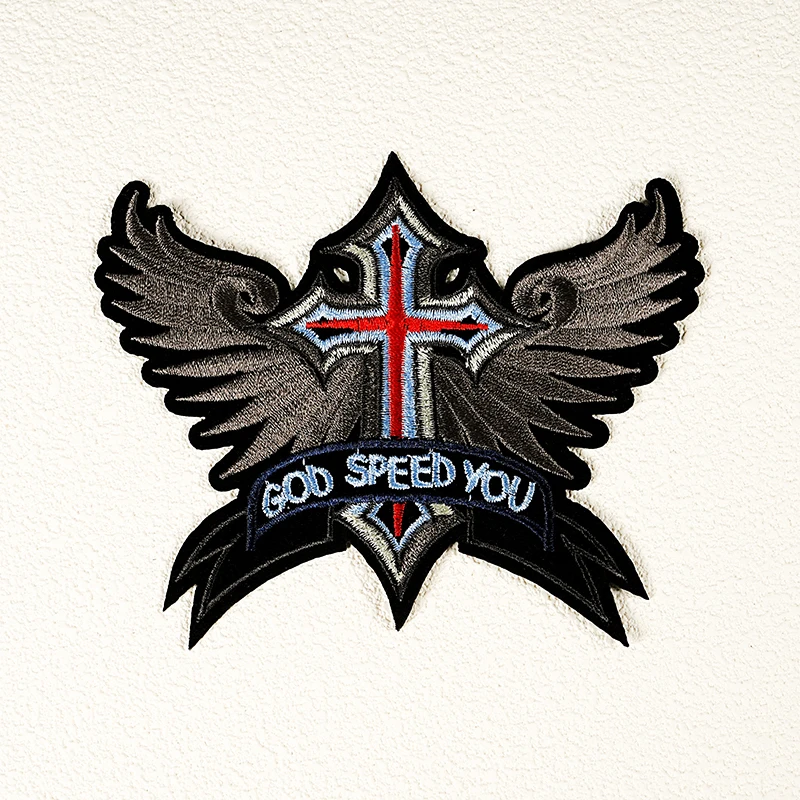 1 шт. патчи с вышивкой в стиле панк лапа орла для езды на велосипеде