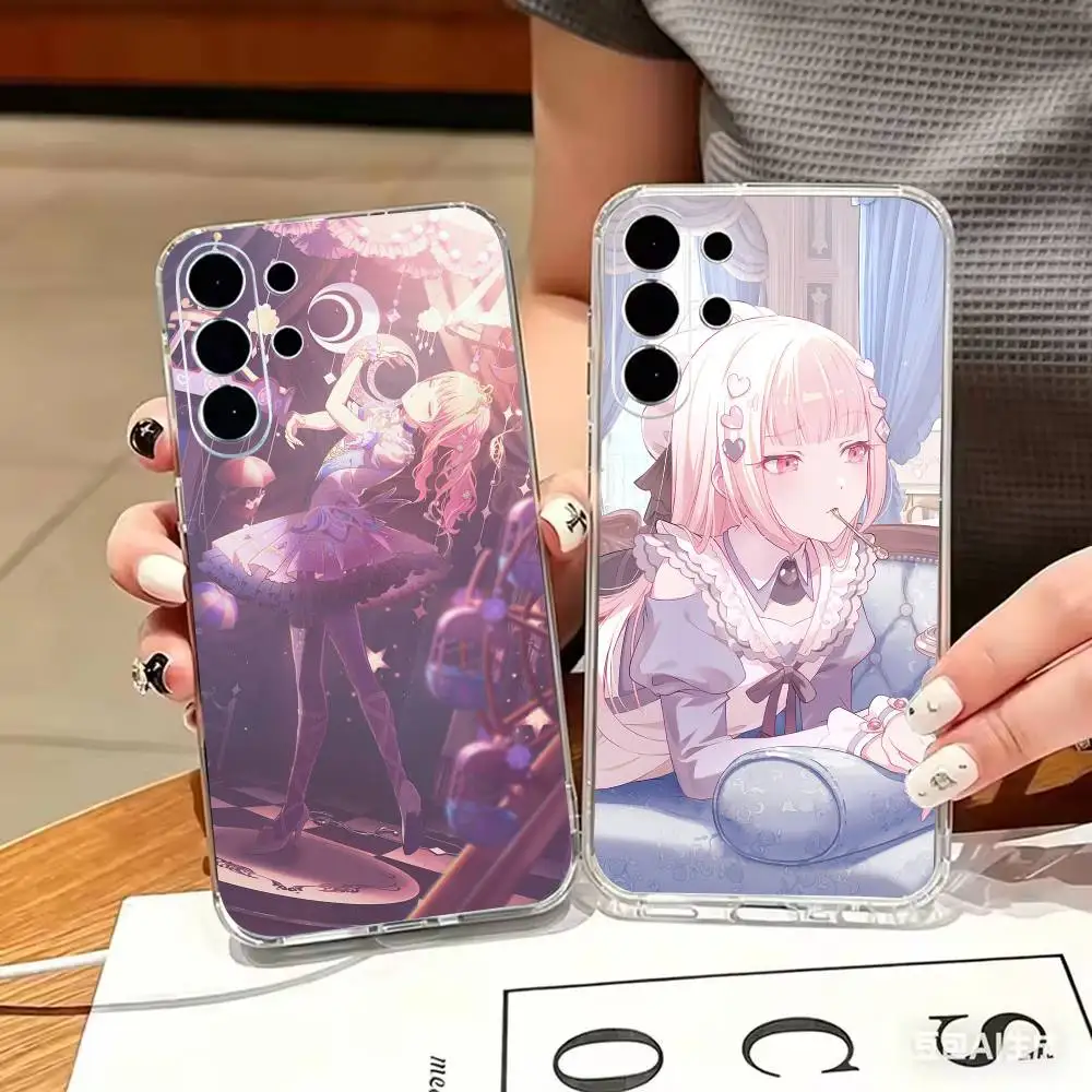 Фото Чехол для телефона One Project SEKAI Mizuki A-Akiyama-es из прозрачного мягкого ТПУ для Samsung S25, S24, S23, S22, S30, S21, S10, S9, Ultra, Plus, Lite, FE, 4 №1