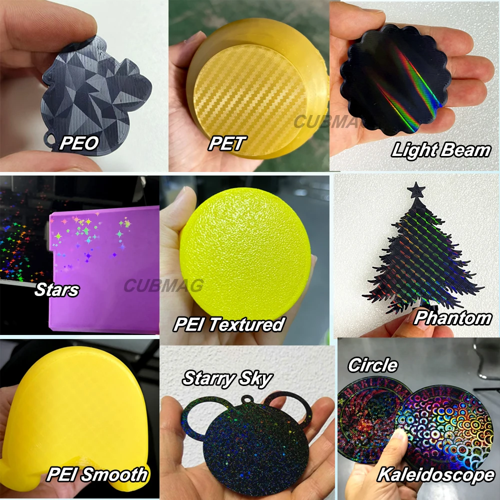 Фото Пластина PEI для Ender 3 V3 SE, Ender 3 V3 KE, Ender 3/5 S1 Pro, сборная пластина K1C с подогревом для Creality K1, Ender 3 V3 Лист PEI №5