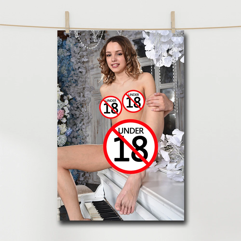 Современное настенное искусство сексуальная красота модель для взрослых холст