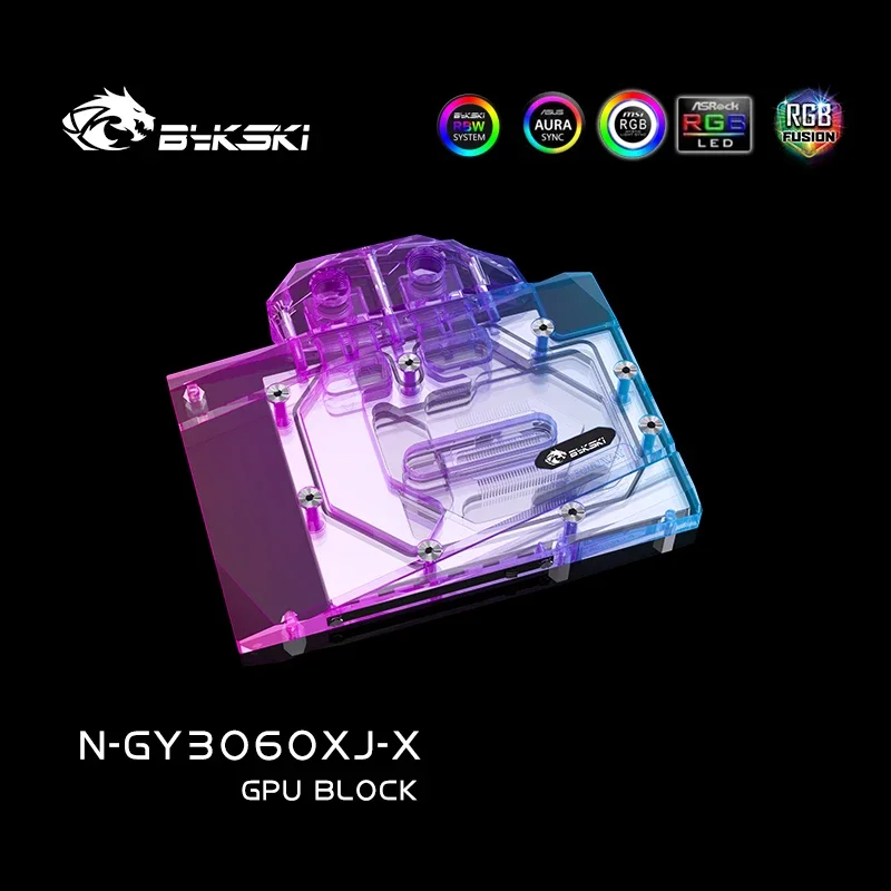 Водный блок Bykski N-GY3060XJ-X GPU для Palit RTX 3060 Dual OC