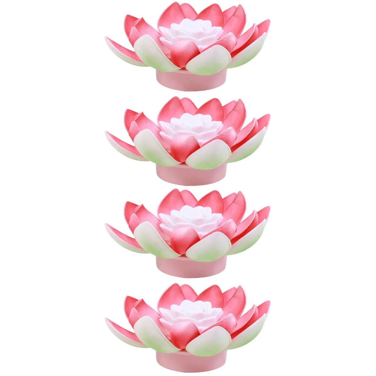 

Lotus Lamp Flower Lights Floating Light Lily Ponddecorative Lantern Night Lanterns Poweredbattery Lighted Solar Lamps