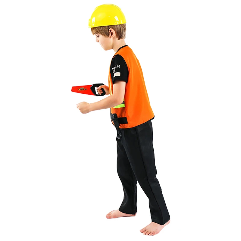 Детский инженерный костюм детский строительный косплей-костюм набор игрушек для