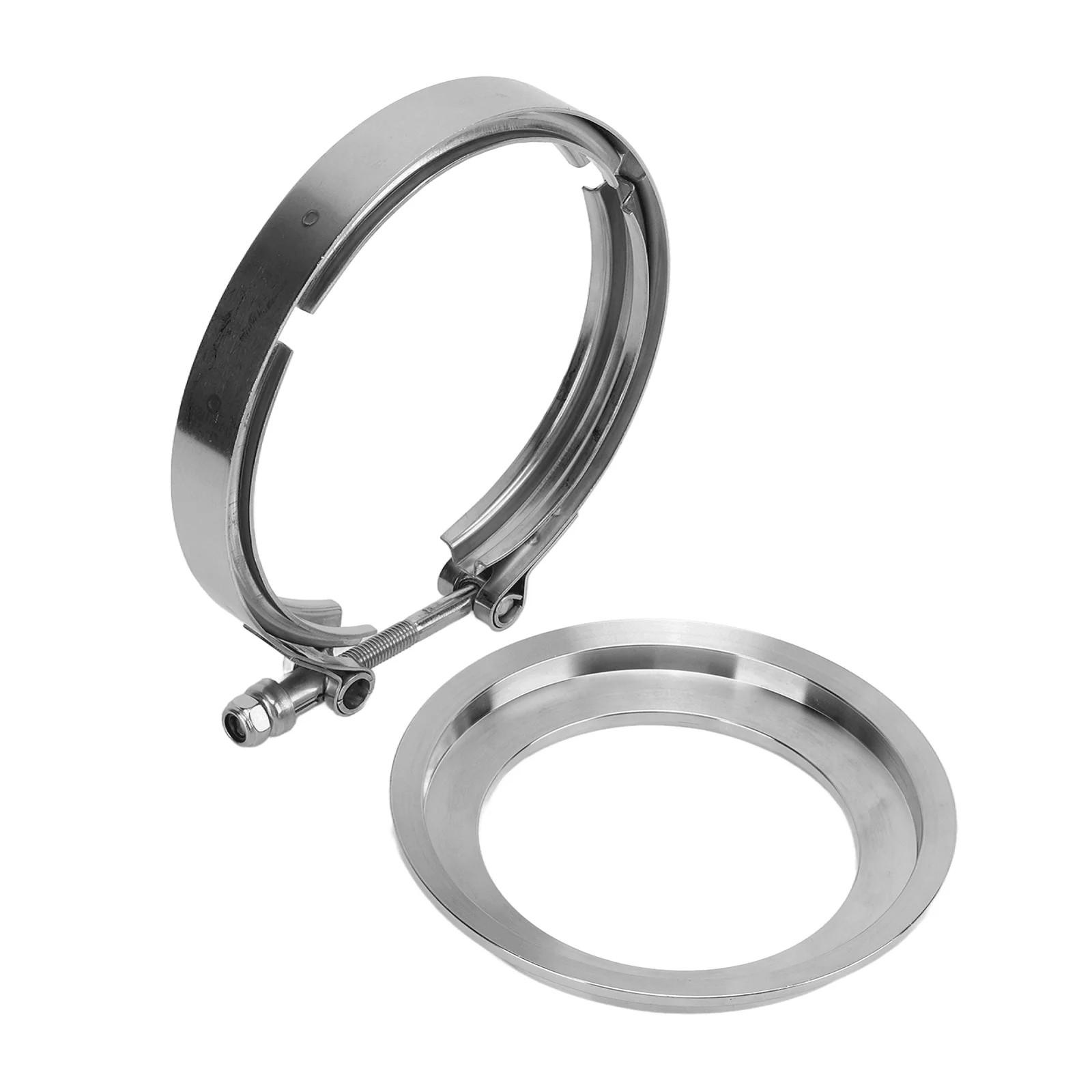

or BorgWarner 400 400SXE 475 480 T6 Turbo 5''-4'' 146.05mm Stainless Steel Reducer Flange V band Clamp Flange Kit