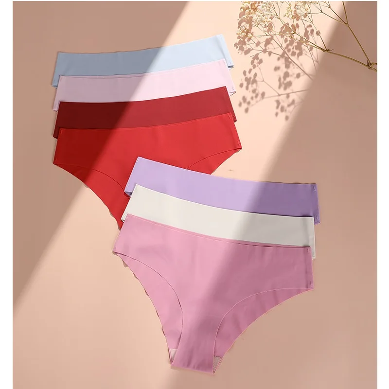 

Трусики женские шелковые с низкой посадкой, 7 шт./упаковка