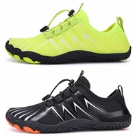 green water shoes for men aqua upstream shoes new breathable mesh beach sandals summer sport shoes women swimming shoes slippers