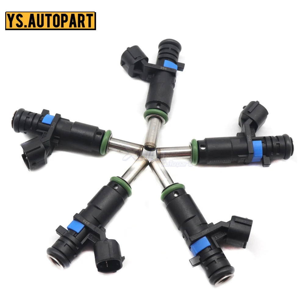 Автомобильные 5 шт. новые Топливные форсунки для Volkswagen Rabbit Golf Beetle Passat 2.5L 2007-2015
