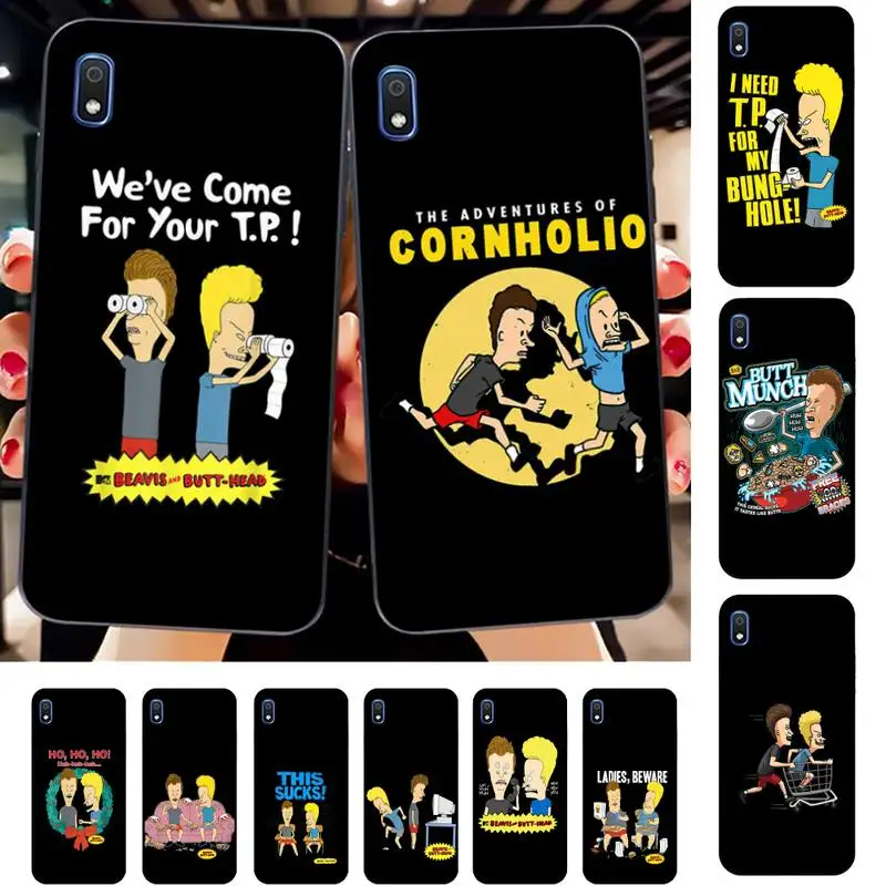 

Beavis And Butthead Phone Case for Samsung A51 01 50 71 21S 70 31 40 30 10 20 S E 11 91 A7 A8 2018