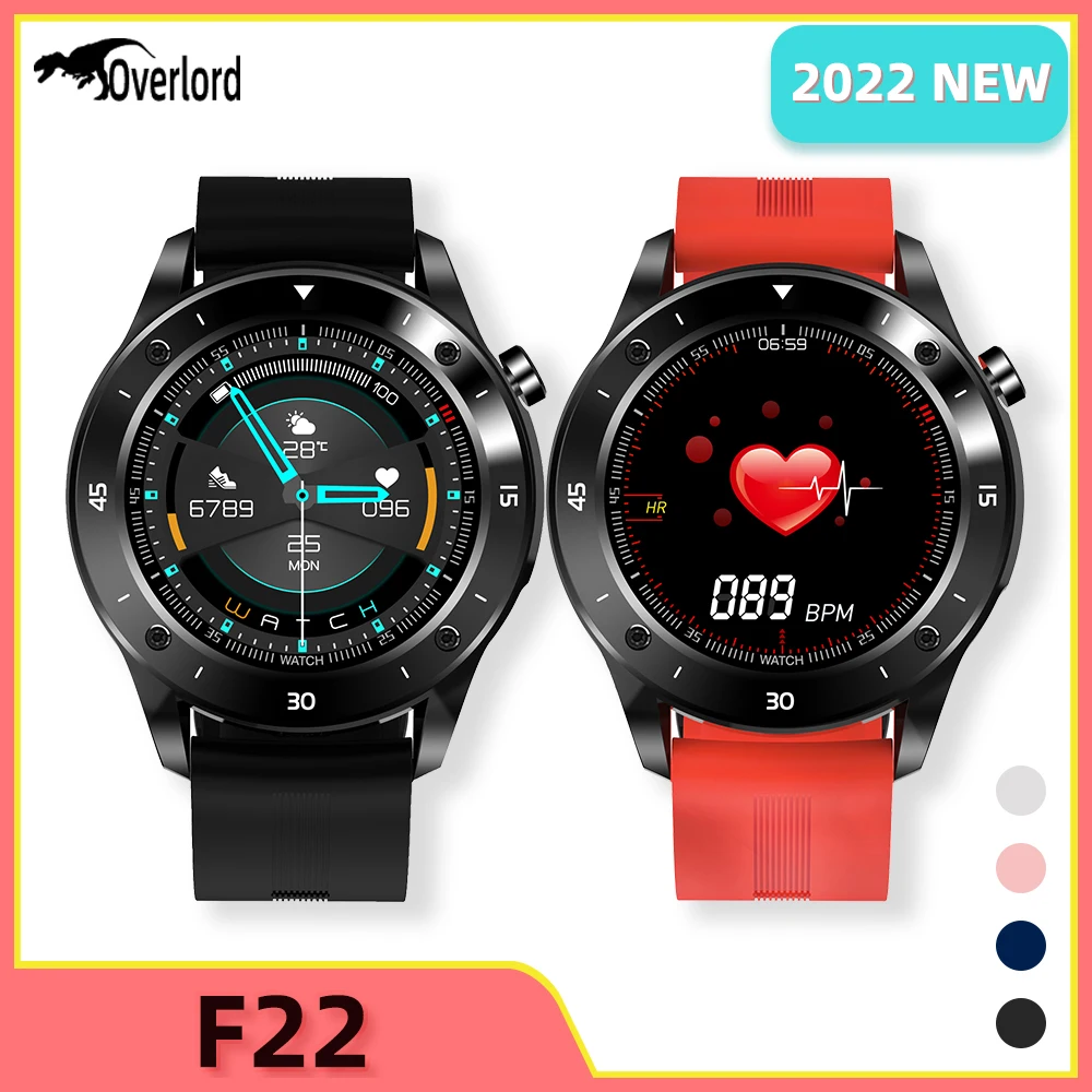 

Original F22 Round Smart Watch Men Heart Rate 1.54 Inch Full Touch Bluetooth Call Women Smartwatch for OPPO Watch PK KK70 HW28