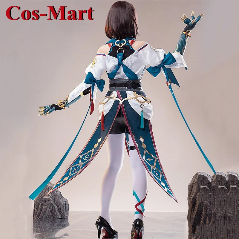 Cos-Mart Game Honkai: Star Rail Xueyi Косплей Костюм Милая изящная милая боевая форма Одежда для