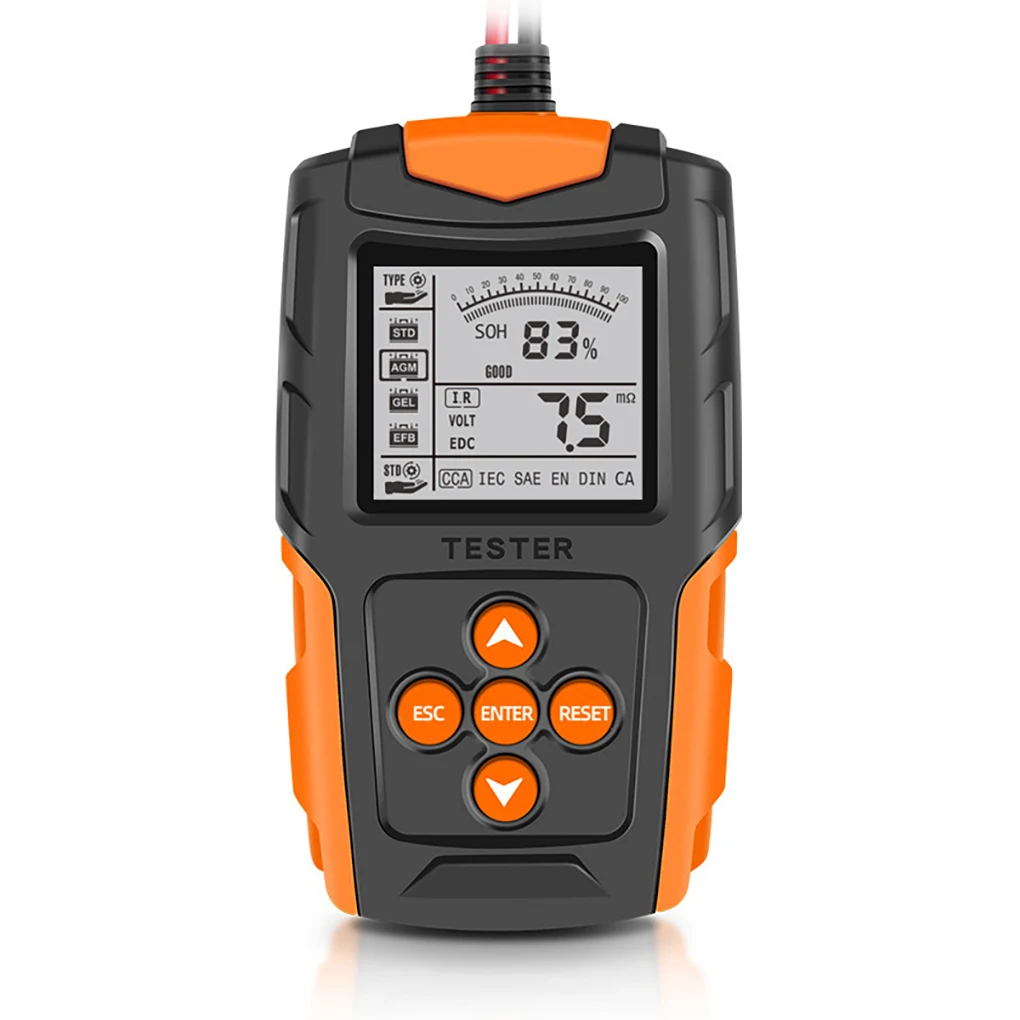 

Car Battery Tester LCD Digital Motorbike Analyzer Automotive Tools