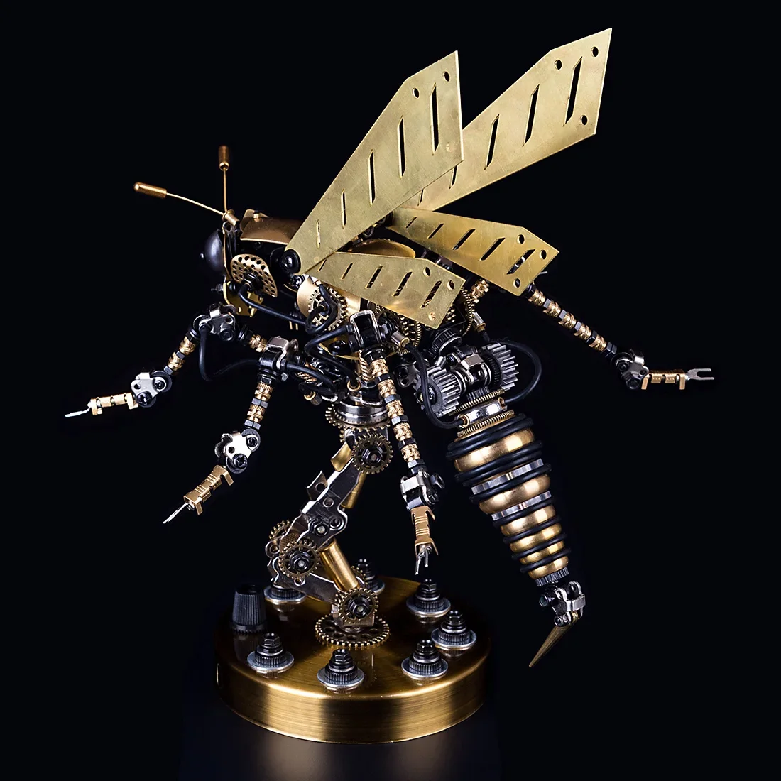 3D механическая сборка оса нержавеющая сталь насекомые головоломка модель