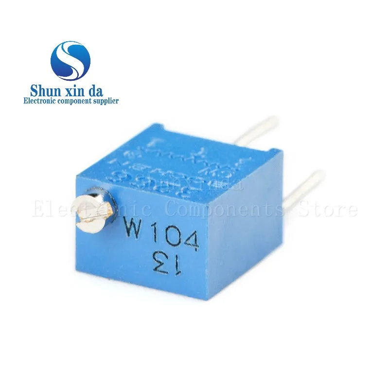 10 шт. 3266 Вт 10K 1K 2K 5K 20K 50K регулируемый прецизионный потенциометр 100K 200K 500K 103 1M 101 201 501