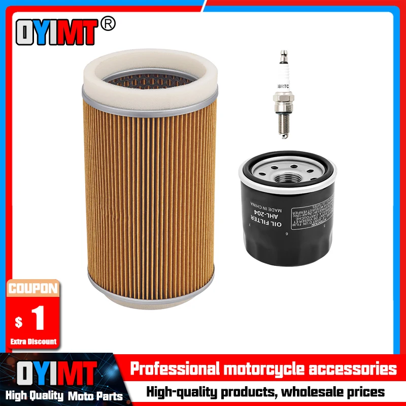 Мотоциклетный воздушный фильтр масляный и Свеча зажигания для Kawasaki терикс 750 KRF N P