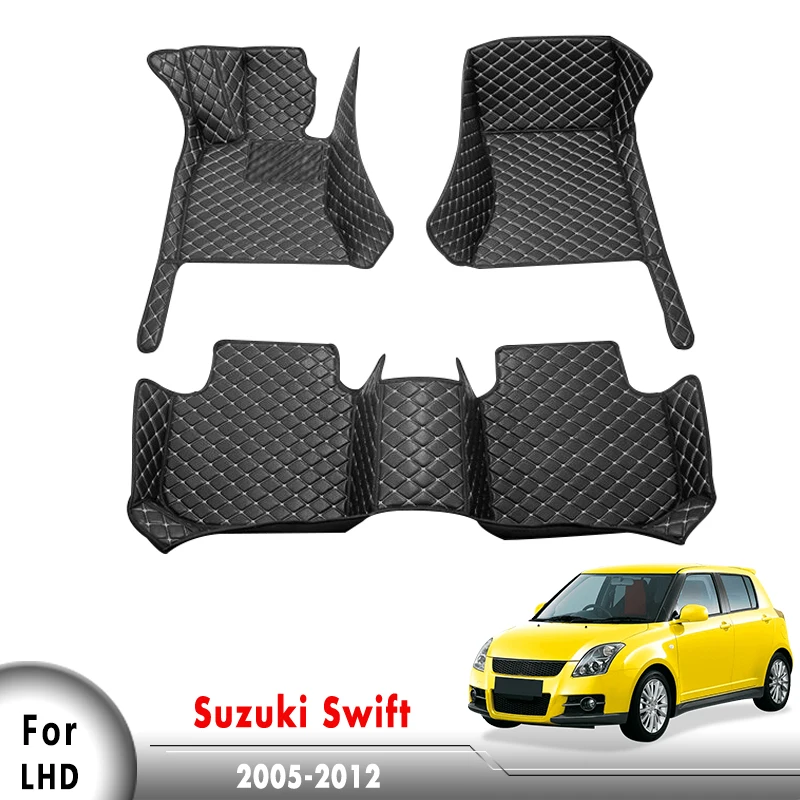

Напольные коврики для Suzuki Swift 2012 2011 2010 2009 2008 2007 2006 2005