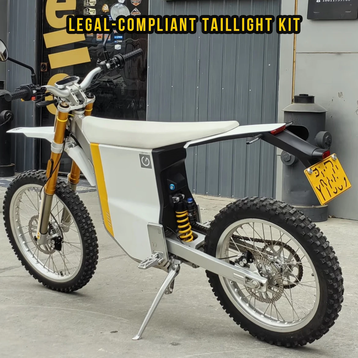 Комплект креплений для заднего фонаря Gowow ORIAlpha Electric Off-Road E-Bike, соответствующий оригинальным стандартам OEM (art.: 3920dc85cf95e) - 3920dc85cf95e