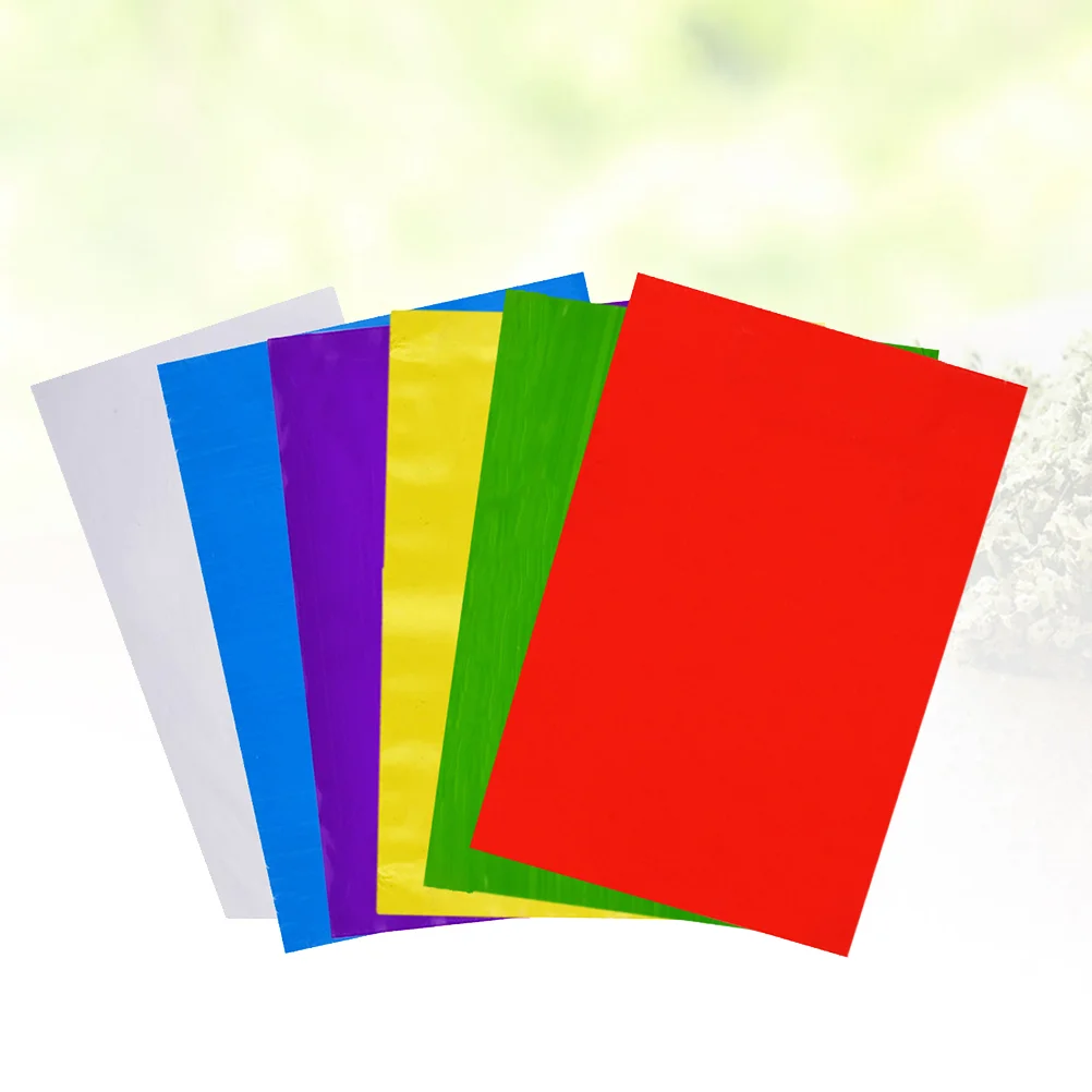 

100 Sheets Colored Wrap Sandwich Wrapping Paper Chocolate Wrappers Foil Candy Wrappers Gift Wrap Paper