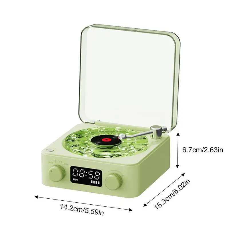 Многофункциональный Ретро-проигрыватель записей поворотные столы стильный