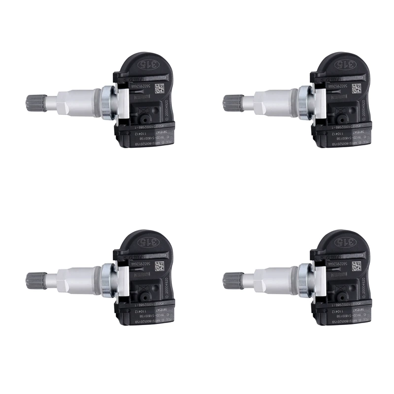 

Датчик давления в шинах, датчик TPMS 56029526AA для Chrysler Dodge Jeep, 4 шт.