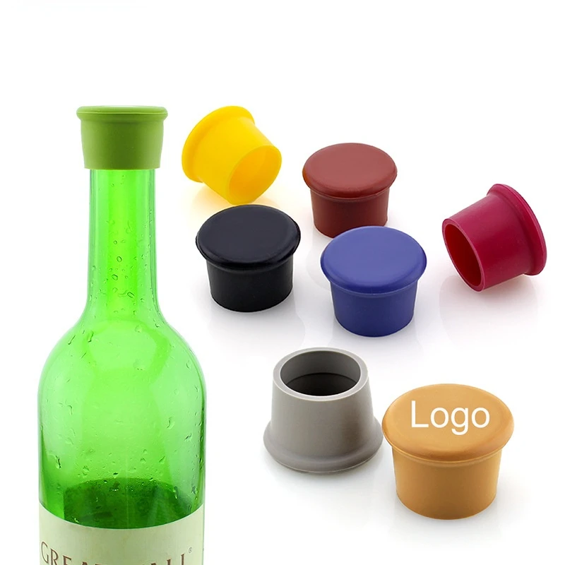 

Environmental Protection Silicone Red Wine Bottle Cap Beer Stopper Sealing Stopper Soft Rubber Fresh-Keeping Cap Bottle Stopper