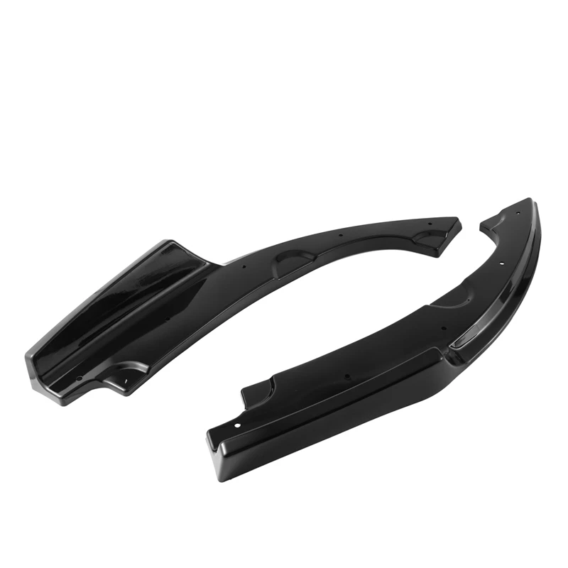 

Carbon Fiber Rear Bumper Lip Angle Splitter Diffuser Splitter Spoiler Scratch Protector For Honda Civic 2016 2017 2018