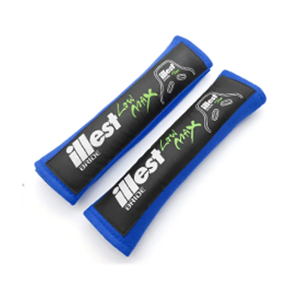 JDM Style ILLEST BRIDE Хлопок для автогонок 1 пара автомобильных ремней накладки на