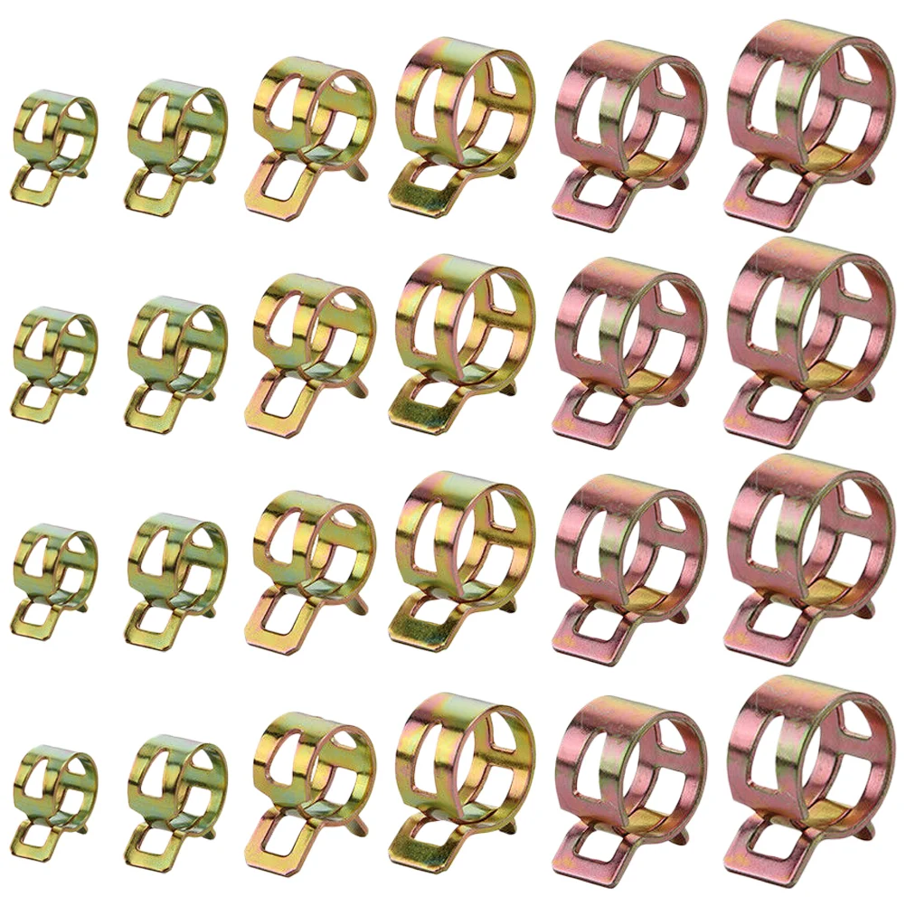 

Hose Clamp Fuel Spring Clips Line Gasoline Gear Clip Stainless Steel Kit Constant Tension Clamps