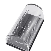 dental acrylic organizer holder for orthodontic roundrectangular arch wires case for placing box arch wires holder