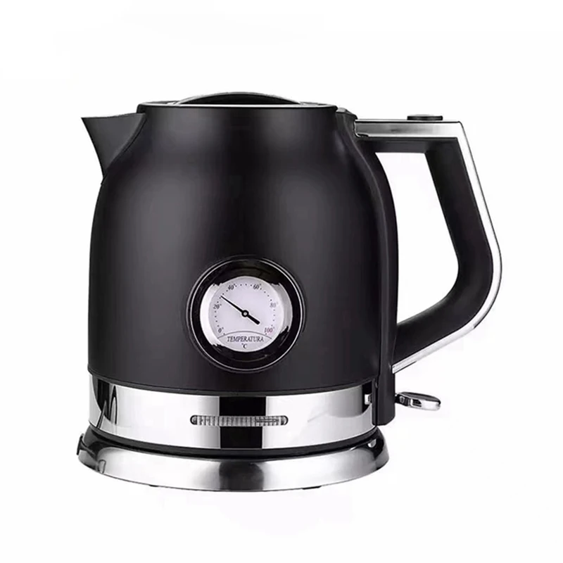 1.8L Electric Kettle Stainless Steel Smart Samovar Kitchen Tea Coffee Thermo Pot With Temperature Display EU Plug