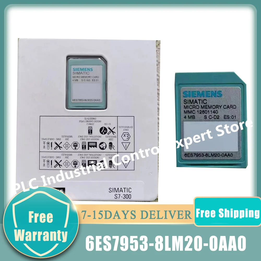

Карта памяти Micro MMC, 2 Мб 6ES7953-8LM20-0AA0 6ES7 953-8LM20-0AA0Micro