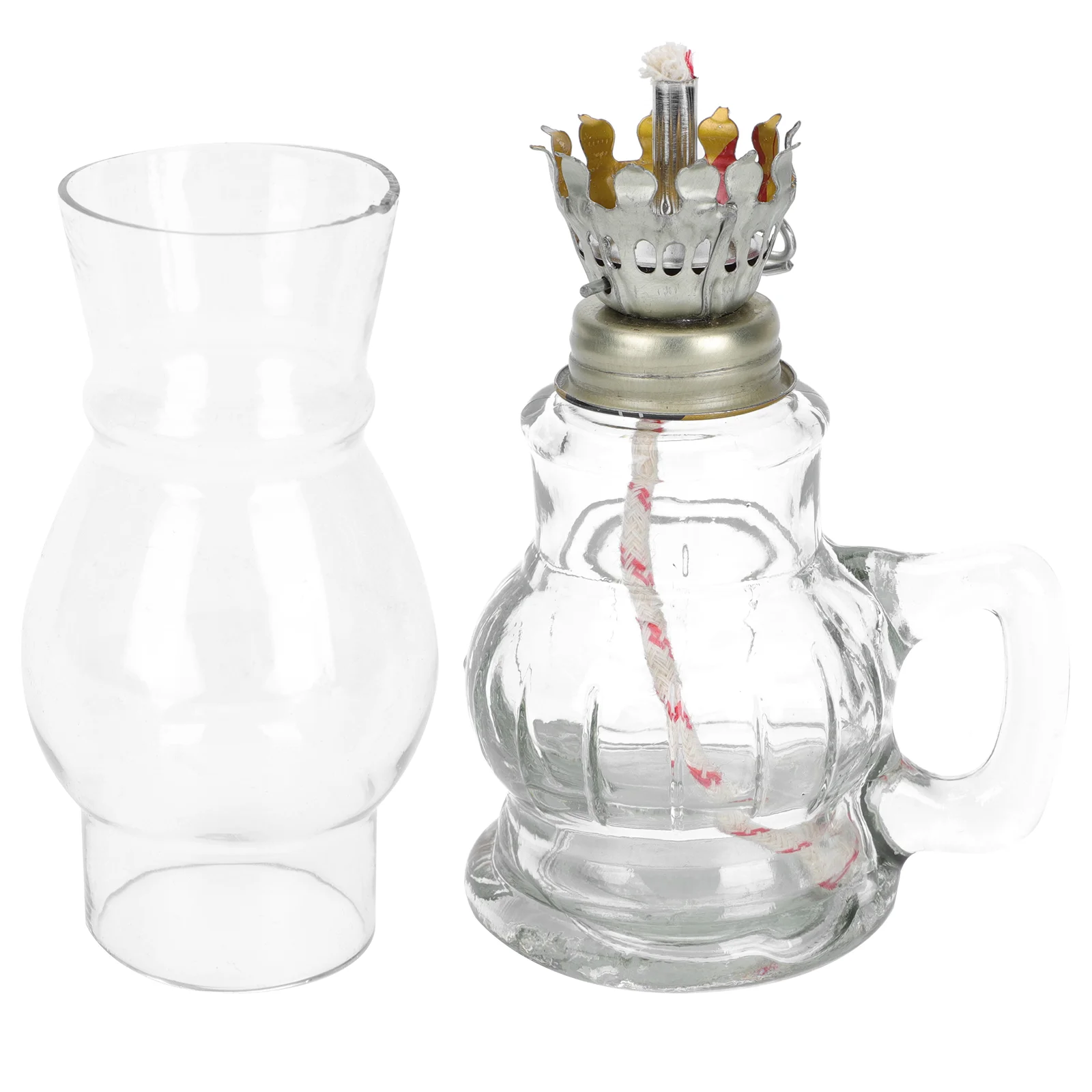 

Lamp Oil Kerosene Glass Lantern Lamps Indooruse Vintage Retro Lanterns Chamberemergency Rustic Lighting Light Classic Clear