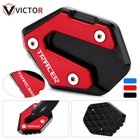for yamaha tracer900 tracer 900 gt 2014 2021 motorcycle xsr900 xsr 900 mt fz 09 kickstand foot side stand extension pad support