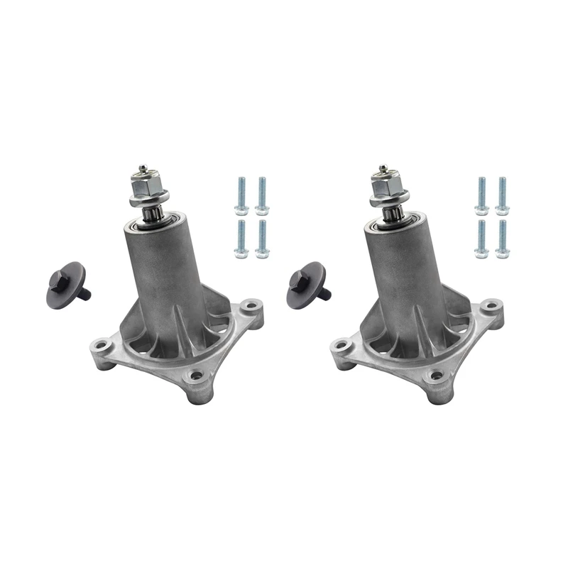 

Розничная продажа, 2X оправки косилки в сборе, шпиндель в сборе для Husqvarna Craftsman 285-585 532187292 587819701 532187281