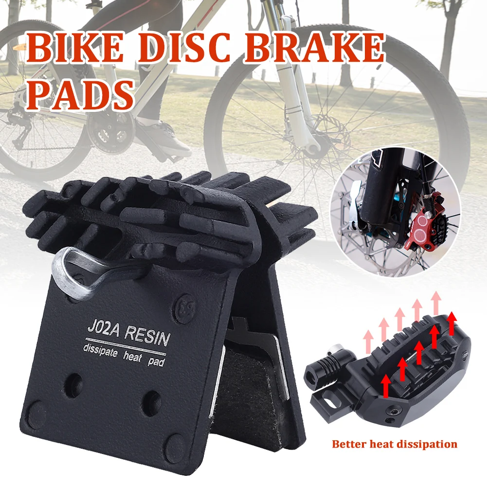 

2022 NEW MTB Bike J02A Resin Cooling Disc Brake Pads Bicycle Hydraulic Disc Brake Pads For SLX Deore XT XTR M8000 Cycling Parts
