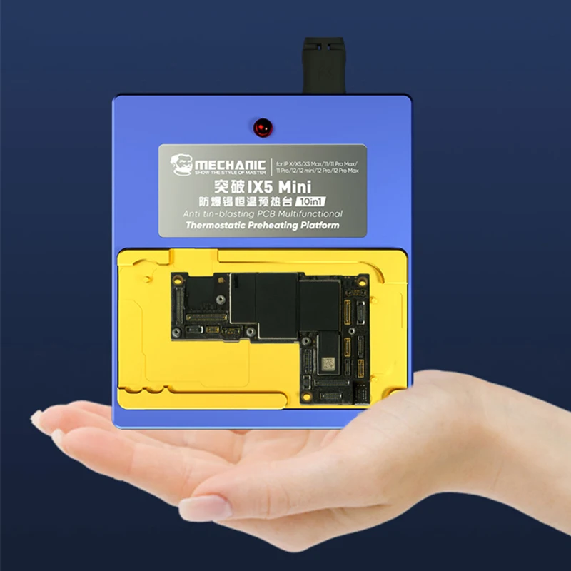 

MECHANIC IX5 Mini 10 в 1 Взрывозащищенная Оловянная подогревательная платформа для материнской платы сварочный стол для распайки обогреватель для iPhone