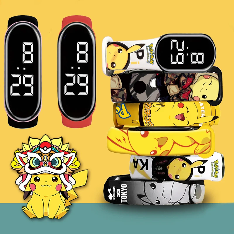 Часы спортивные электронные водонепроницаемые для детей