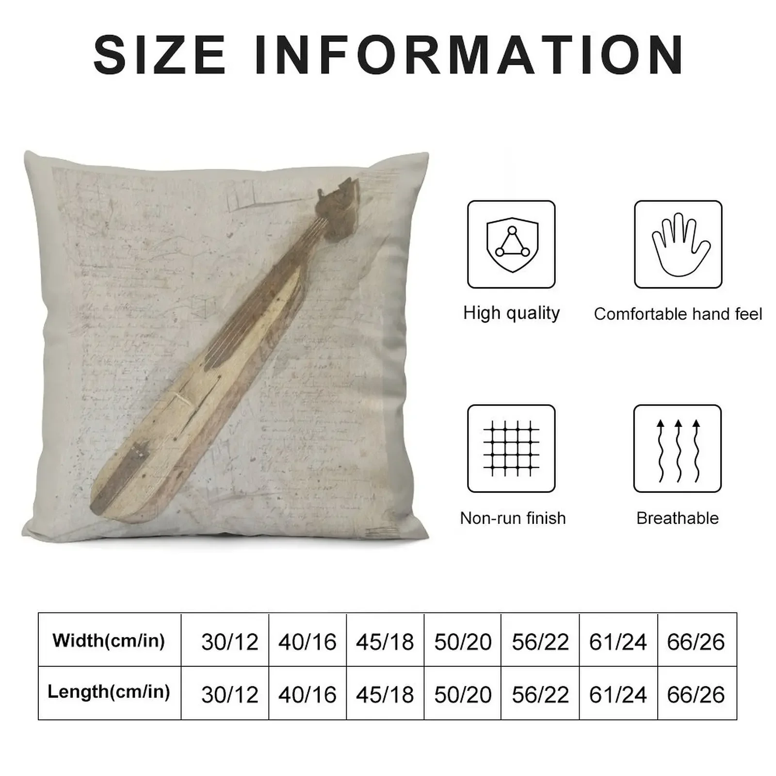 Pontian Lyra Da Vinci - Hand Drawn Sketch Throw Pillow Cushions For Sofa Pillowcases Bed pillow