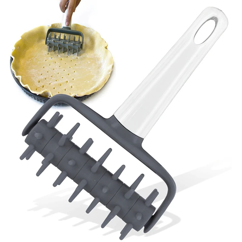 

Food Grade ABS Pizza Punch Roll Pin DIY Pizza Cookies Dough Roller Pastry Pie Needle Wheels Bread Hole Punch Tools