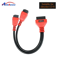 for chrysler programming cable 128 connector for autel ds808 maxisys 906 908 pro elite obdstar autel chrysler 128 adapter