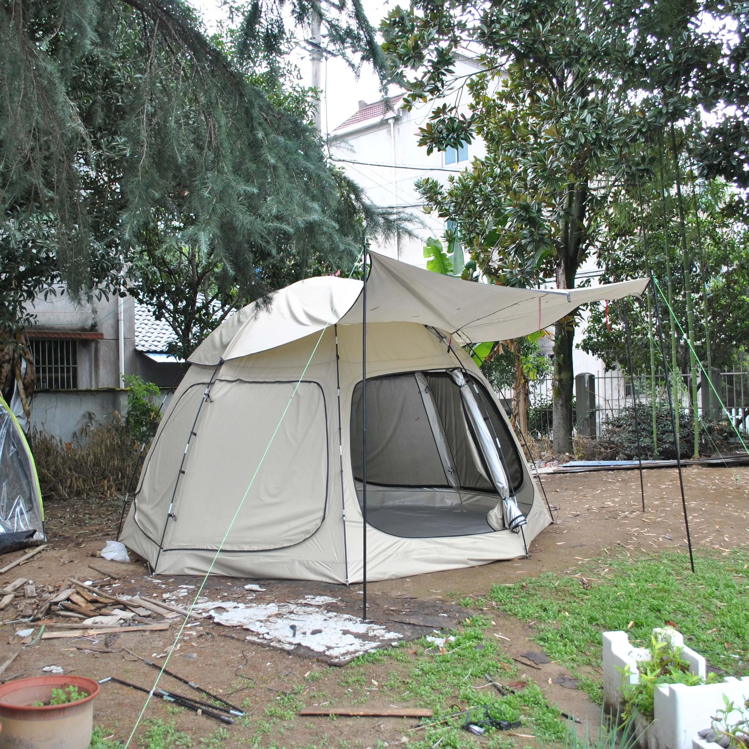 

CZX-656 открытый космос Капсульная палатка, 8 человек палатка, большая семейная палатка, 8 человек Капсульная палатка поставляется с расширение...